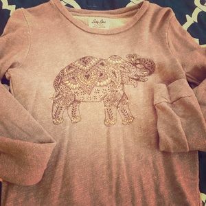 Size Small super soft long sleeve Elephant shirt.